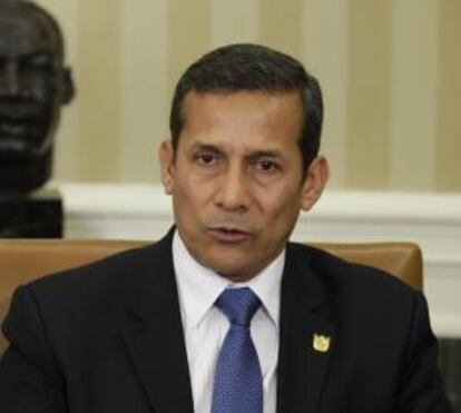 En la imagen, el presidente de Perú, Ollanta Humala. EFE/Archivo