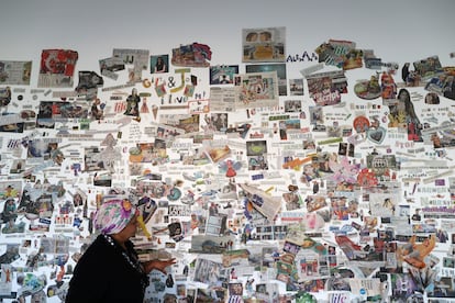 'Narrativas fragmentadas', instalación en el Museo del Arte de Singapur.
