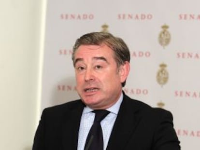 José Manuel Barreiro, portavoz del PP en el Senado