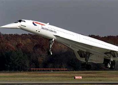 Imagen de archivo de un Concorde de British Airways.