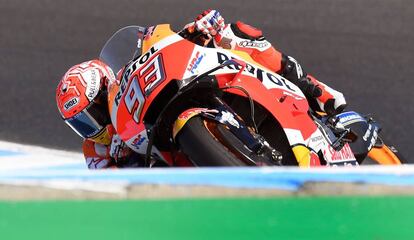 Marc Márquez, en Phillip Island.