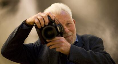 El fotógrafo alemán Robert Lebeck, en 2008
