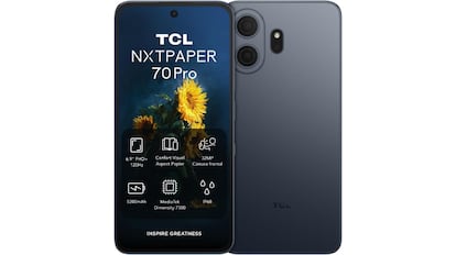 El TCL NXTPAPER 70 Pro sirve también como lector de libros electrónicos.