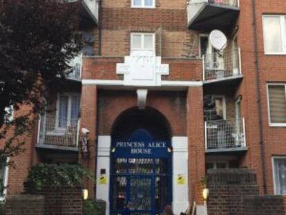 El edificio Princess Alice House en el barrio de Notting Hill.