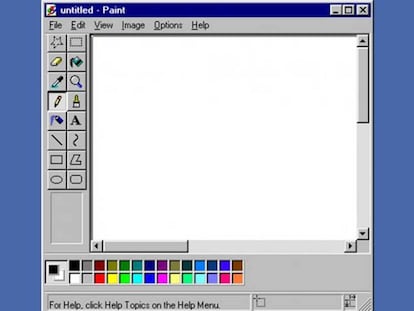 Así era Paint en sus comienzos