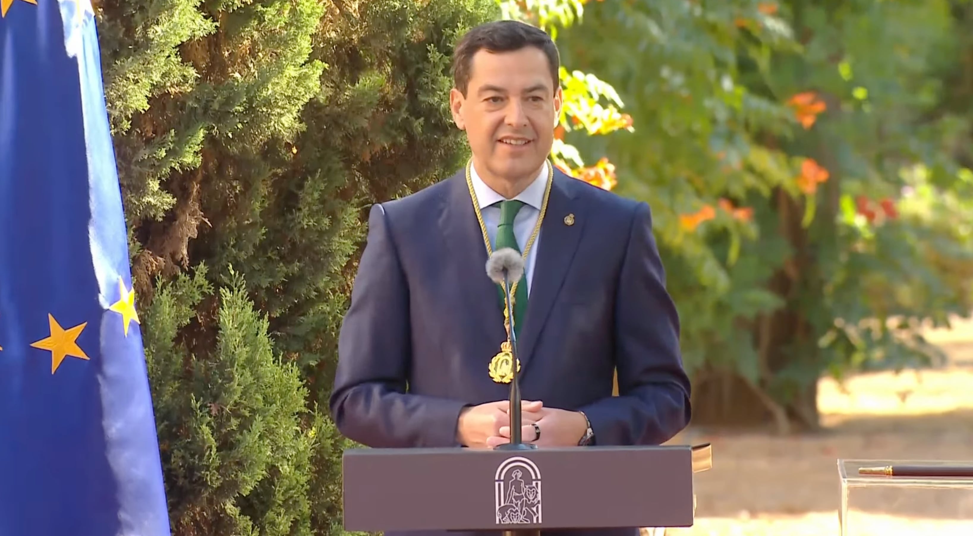 Moreno toma posesión como presidente de Andalucía