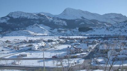 Vista aérea de Burón.