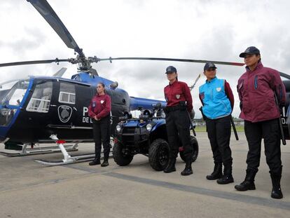 La alcald&iacute;a de Buenos Aires present&oacute; los uniformes y el equipamiento de la nueva polic&iacute;a de la ciudad.