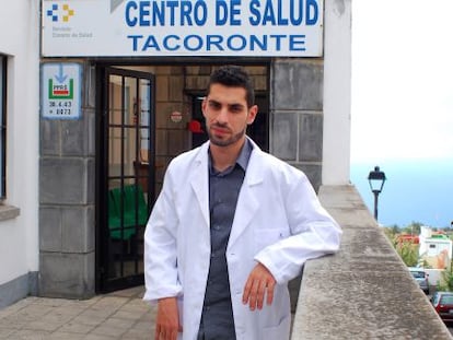 Arturo Pedrero tuvo que dejar de ejercer por los problemas en un brazo.