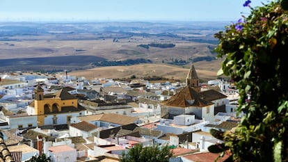 Vista aérea de Medina Sidonia (Cádiz).