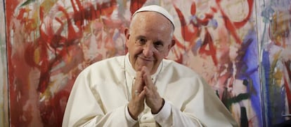 El papa Francisco, en el Palacio de San Calixto de Roma el pasado 26 de octubre