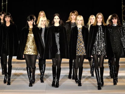Las claves que resumen por qué Slimane revolucionó Saint Laurent