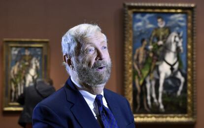David A. Brown, curador de la muestra sobre El Greco en Washington.