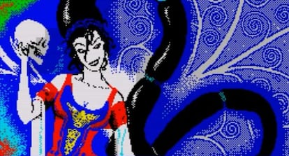 Una imagen de 'Los amores de Brunilda', un juego de Retroworks.