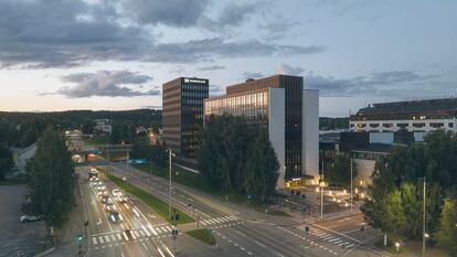 Sede central de Skellefteå Kraft, en Skellefteå, Suecia. Imagen cedida por la compañía.