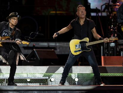 Bruce Springsteen, el viernes en su primer concierto en Barcelona.
