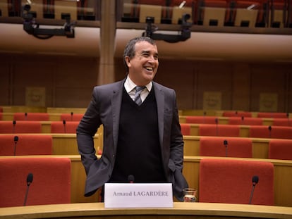 Arnaud Lagardère, CEO del Grupo Lagardère, en una imagen de archivo de 2022.