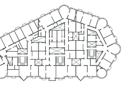 Fa&ccedil;ana de la Casa de les Punxes, a la Diagonal de Barcelona.