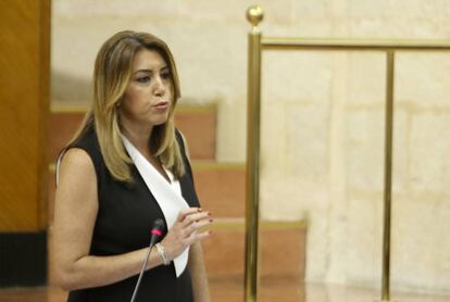 La presidenta de la Junta de Andalucía, Susana Díaz.