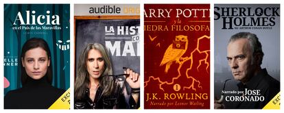 Algunos de los grandes éxitos de Audible