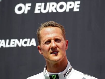 Schumacher, tras lograr el tercer puesto en Valencia