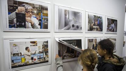 Imágenes de los barrios de Baró de Viver y Bon Pastor, de Julia Montilla.