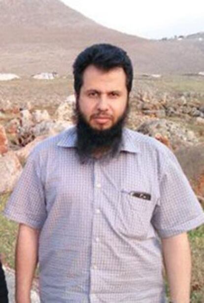 Mohamed Bahaiah a Síria, en una fotografia del Front Islàmic.