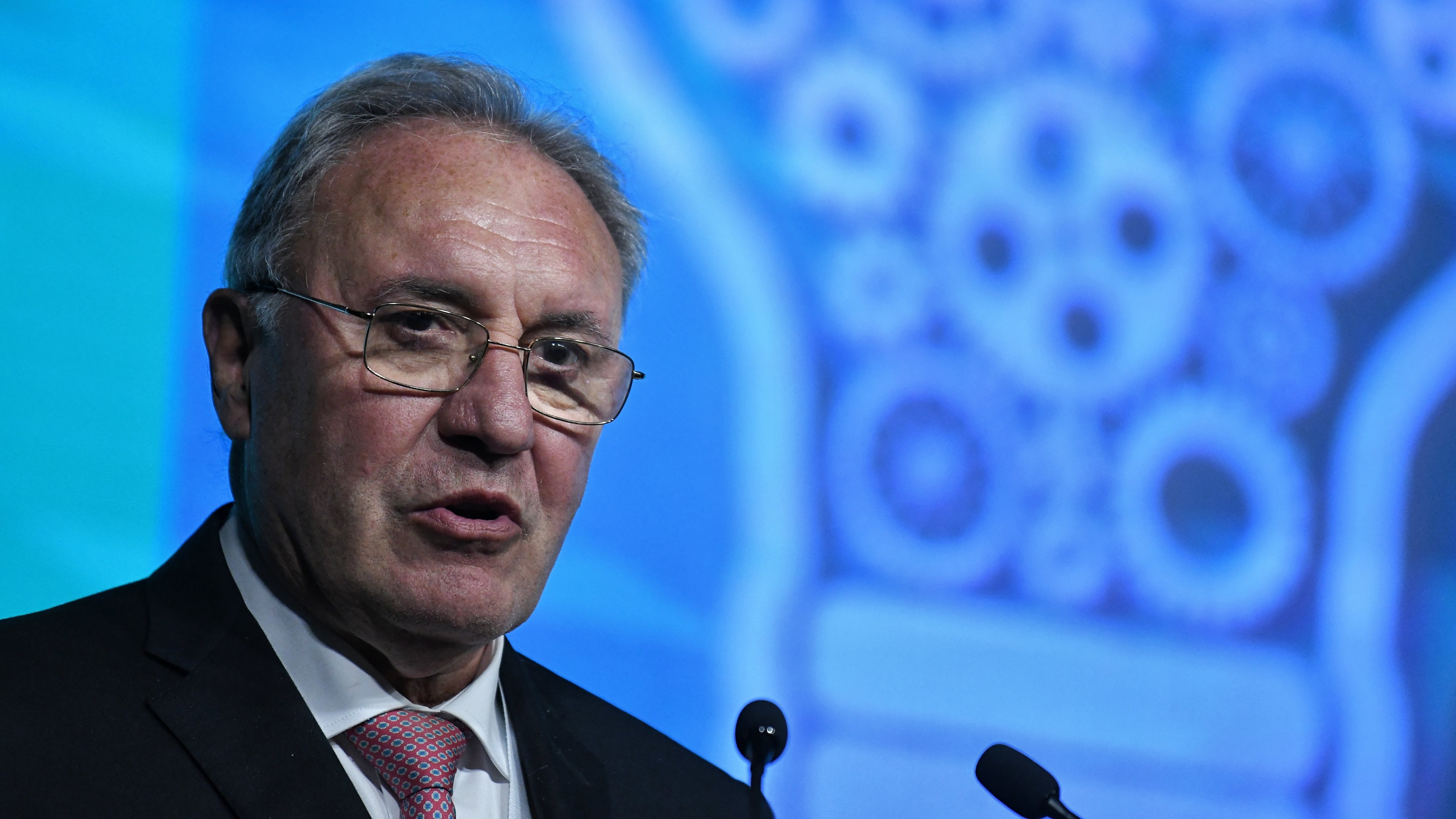 José Antonio Jainaga, presidente de Sidenor, en un acto en octubre de 2023.