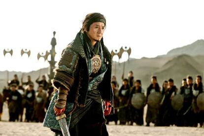 Un fotograma de 'Dragon Blade', el segundo filme más visto en China en febrero.