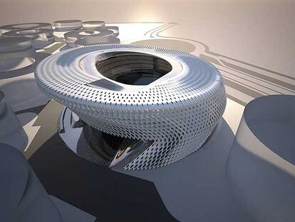 Proyecto del Campus de la Justicia de Zaha Hadid
