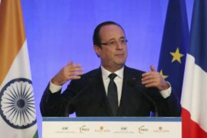 El presidente francés François Hollande. EFE/Archivo