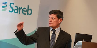 El presidente de Sareb, Jaime Echegoyen.