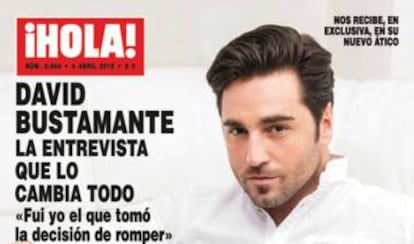 La portada de la revista '¡Hola!'