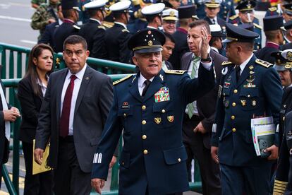 El exministro de Defensa de México Salvador Cienfuegos en una foto de archivo.