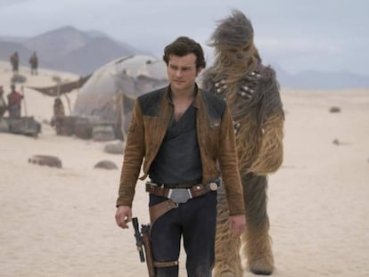 Fotograma de 'Han Solo: Una historia de Star Wars'.