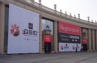 Feria Mobile World Congress del año 2006 en Barcelona.