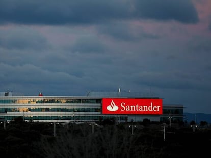 Sede del Banco Santander en Boadilla del Monte, en Madrid.