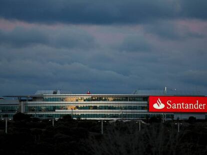 Sede del Banco Santander, en Boadilla del Monte (Madrid).