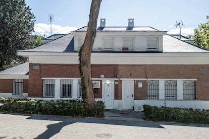 Una vivienda en la colonia Mingorrubio.