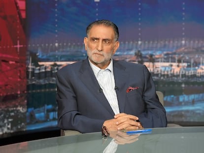 El intelectual palestino Azmi Bishara, en una imagen sin datar facilitada por el Arab Center for Research and Policy Studies (ACRPS), que dirige en Qatar.
