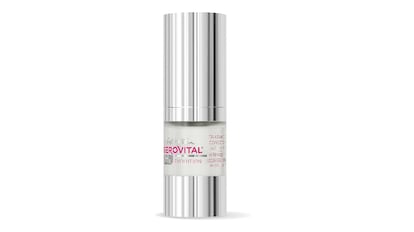 Detalle de uno de los productos destacados para reducir las arrugas de la frente. GEROVITAL.