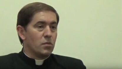 &Oacute;scar Turri&oacute;n, en una entrevista tras haber sido nombrado rector de los Legionarios de Cristo.