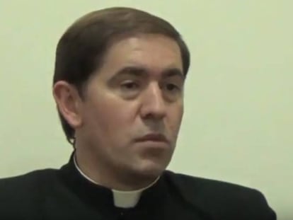 &Oacute;scar Turri&oacute;n, en una entrevista tras haber sido nombrado rector de los Legionarios de Cristo.