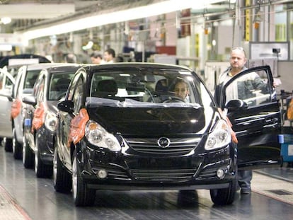 Planta de Opel en Figueruelas