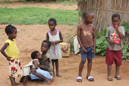 Niños de Manhiça, en Mozambique.