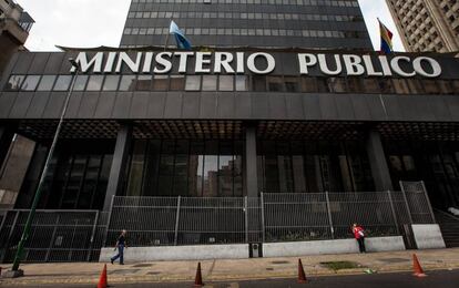 One of the many public buildings closed in Caracas due to power shortages.