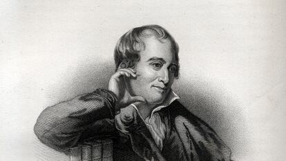 Retrato de Williiam Maclure realizado en 1844.