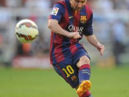 Lionel Messi, el jugador mejor pagado del mundo.