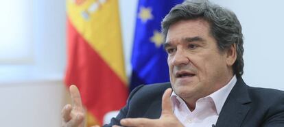 El ministro de Inclusión, Seguridad Social y Migraciones, José Luis Escrivá.