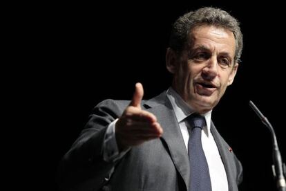 Nicolas Sarkozy, el pasado 22 de abril en Niza. 